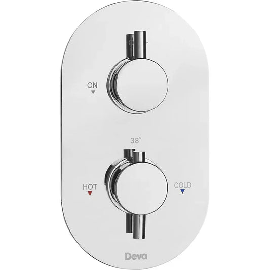 Newton Thermostatic Concealed Single-Outlet Shower Valve