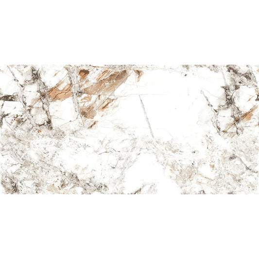 Zebra White Polished Porcelain