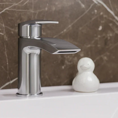 Ellsi Spear Chrome Waterfall Mono Basin Mixer