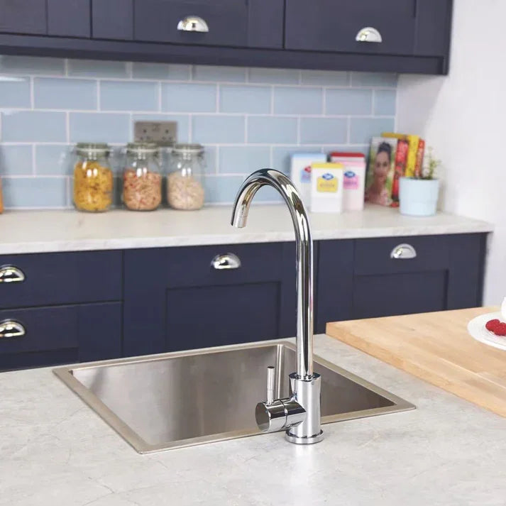 Tivoli Stainless Steel Single-Lever Kitchen Mixer – Polished Chrome