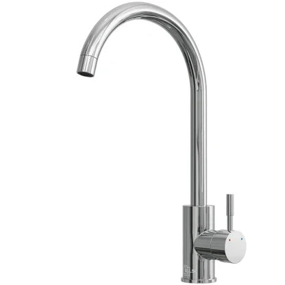 Tivoli Stainless Steel Single-Lever Kitchen Mixer – Polished Chrome