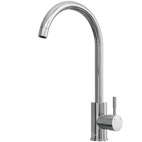 Tivoli Stainless Steel Single-Lever Kitchen Mixer – Polished Chrome