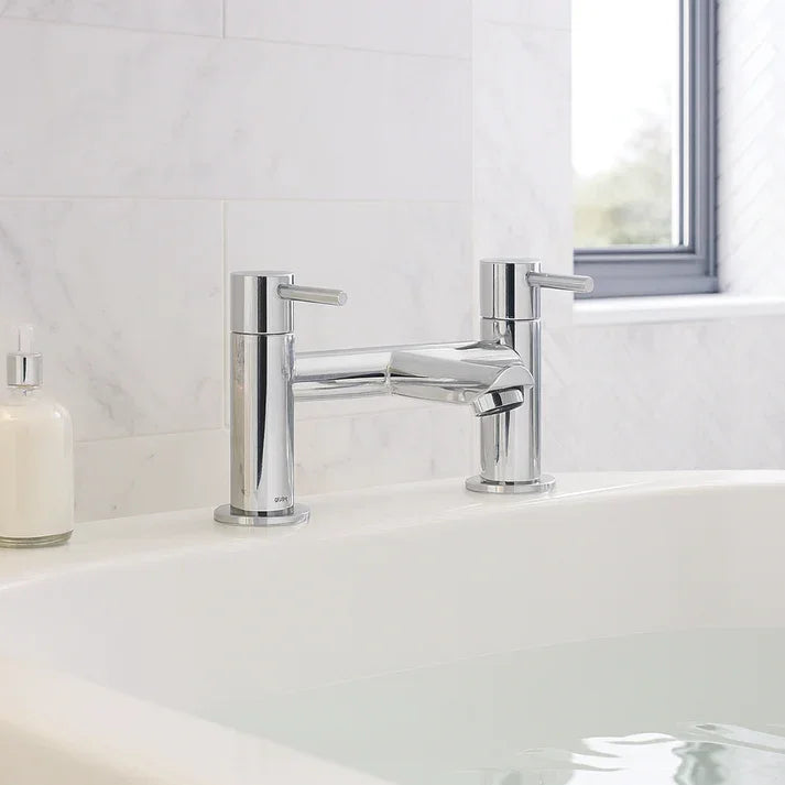 Innsbruck Dual Lever Bath Filler – Polished Chrome