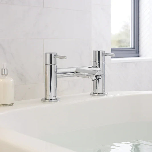 Innsbruck Dual Lever Bath Filler – Polished Chrome