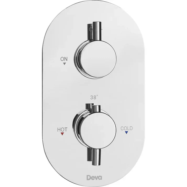 Newton Thermostatic Concealed Single-Outlet Shower Valve