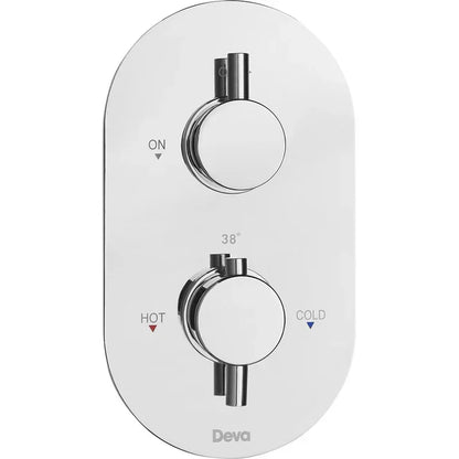 Newton Thermostatic Concealed Single-Outlet Shower Valve