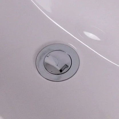 Chrome Slotted Push-Button Basin Waste – 60mm