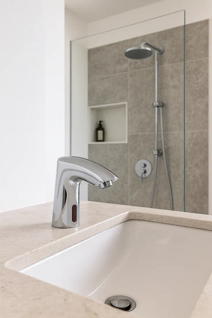 Smart Infrared Hands-Free Basin Tap – Polished Chrome