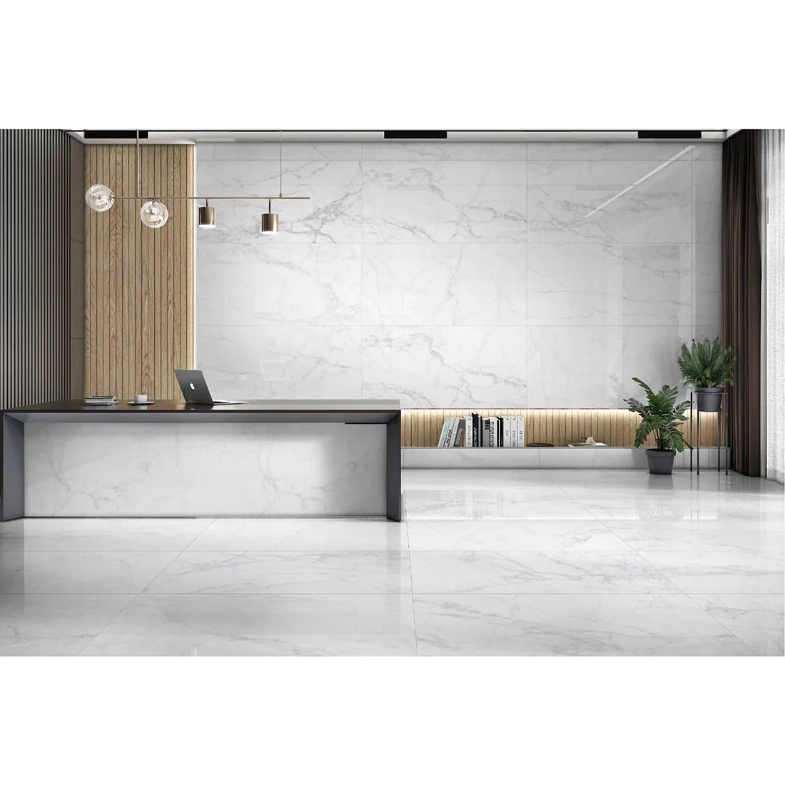 Alpi White | 60x120 Luminous Alpine Polished