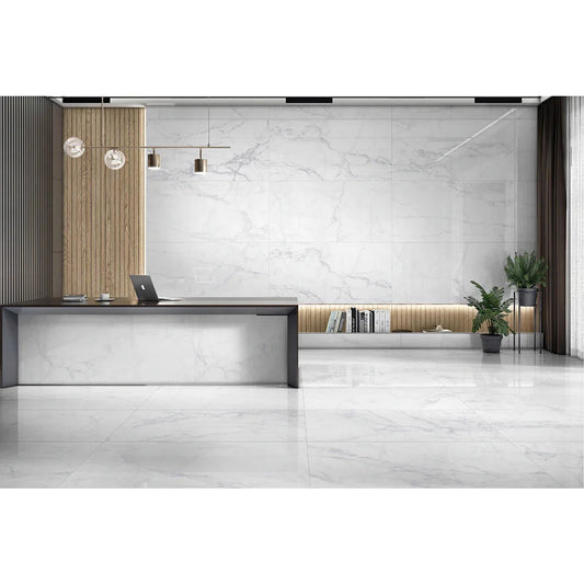 Alpi White | 60x120 Luminous Alpine Polished