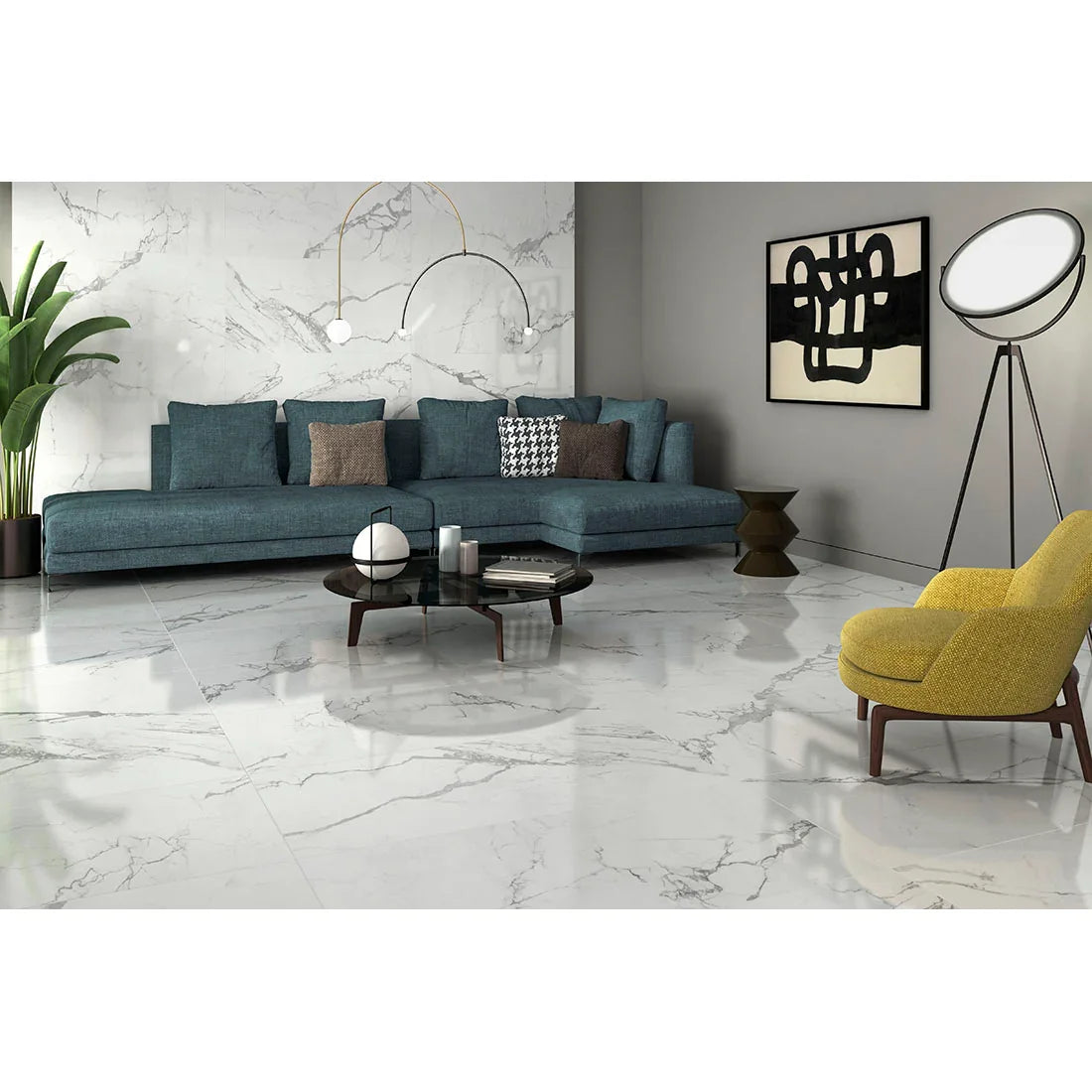 Artico White | 60x120 Glacial Alabaster Satin