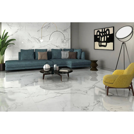 Artico White | 60x120 Glacial Alabaster Satin