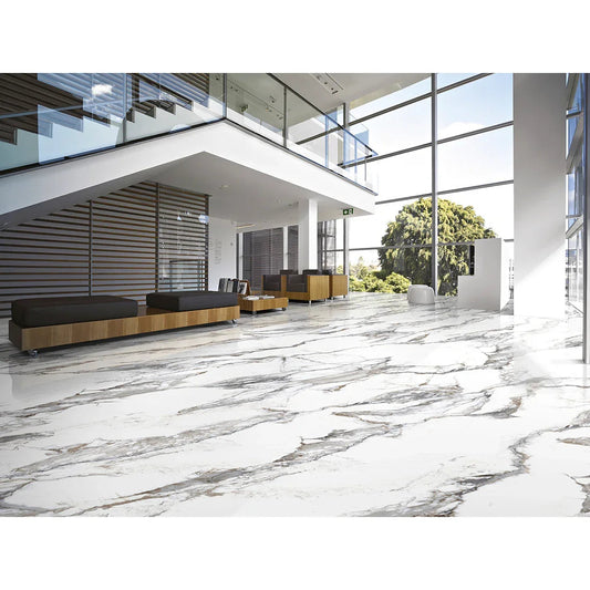 Calacatta Borghini | 60x120 Luminous Grey Polished