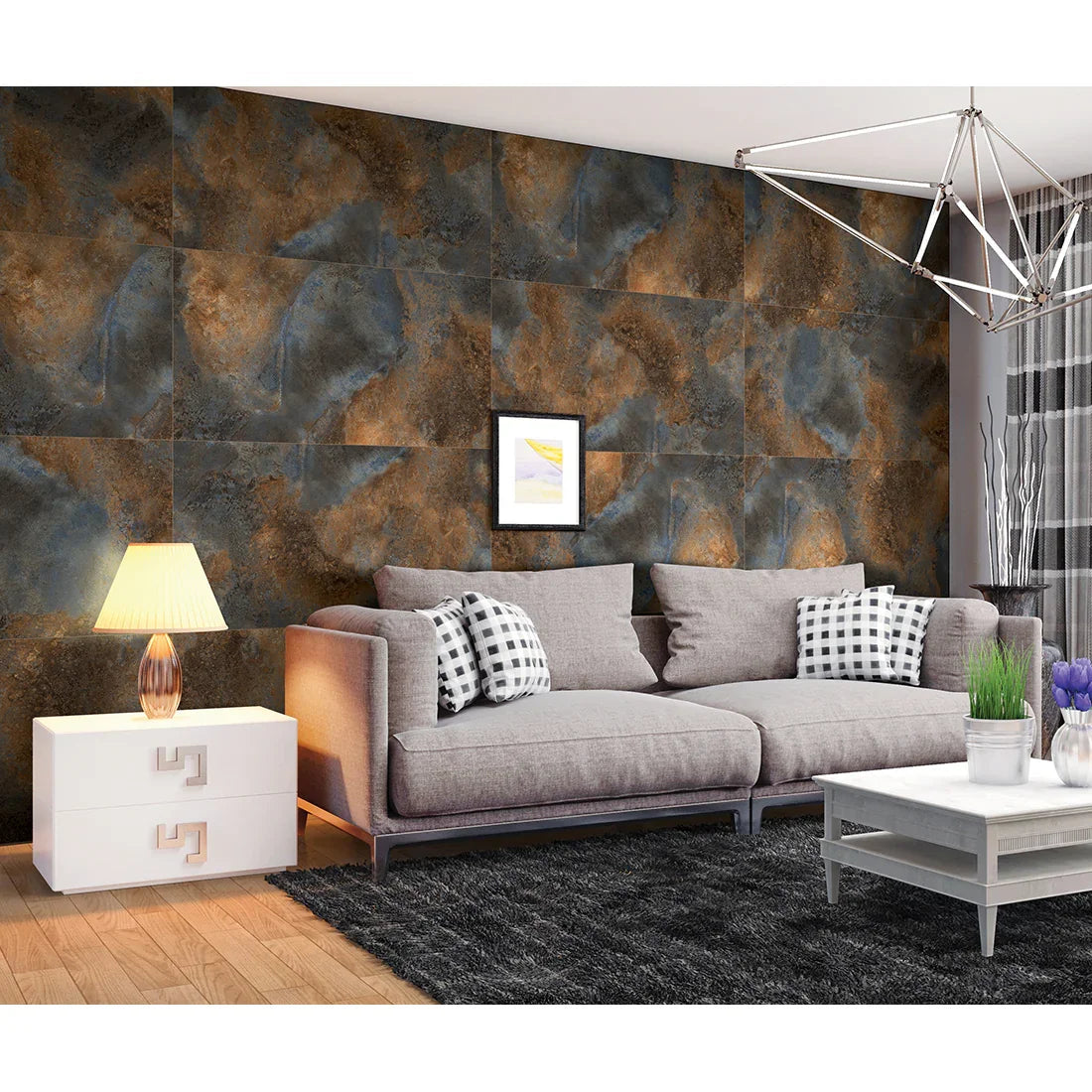 Dazzle Cosmos | 60x120 Celestial Brown Sugar Shimmer