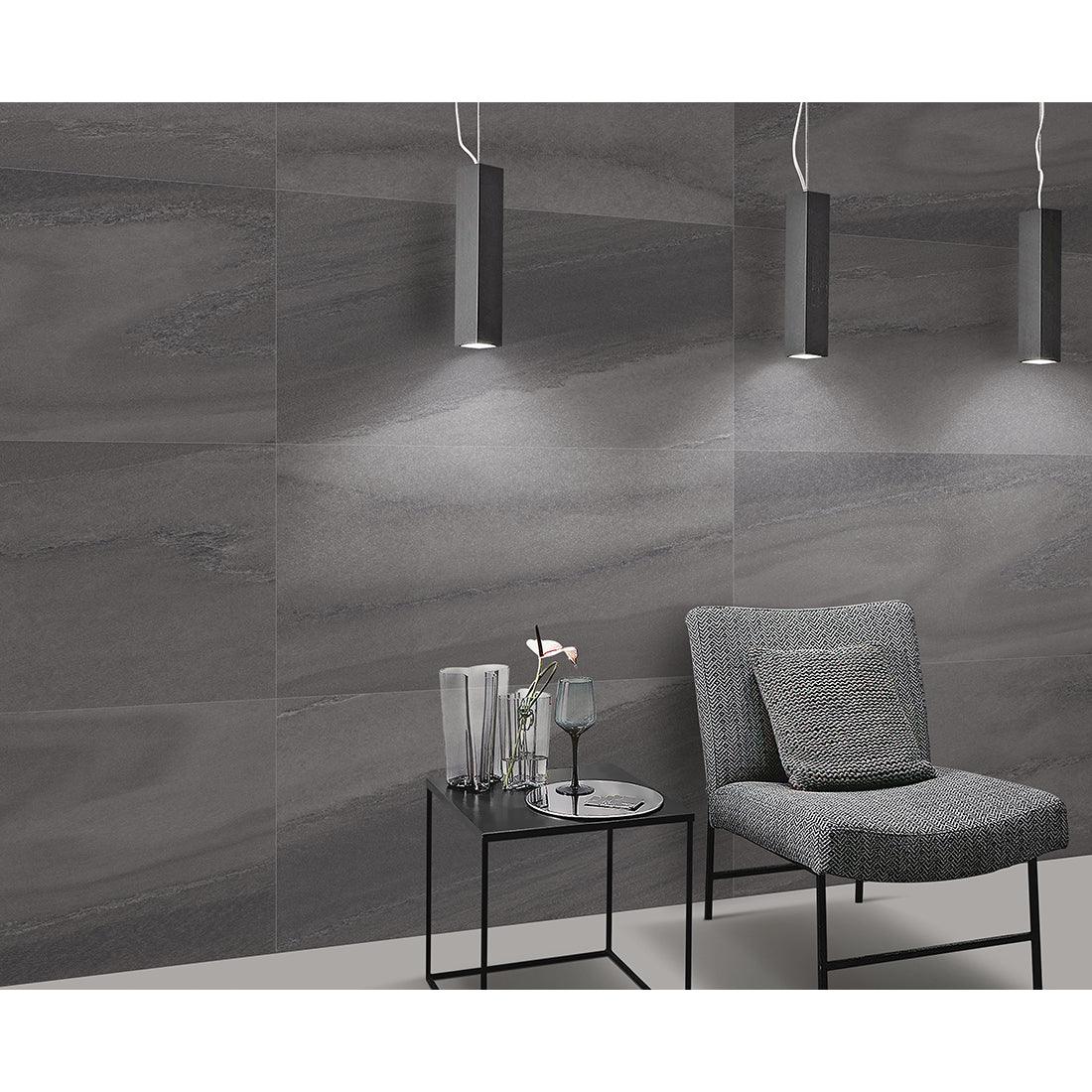 Dazzle Urbano | 60x120 Anthracite Sugar Shimmer