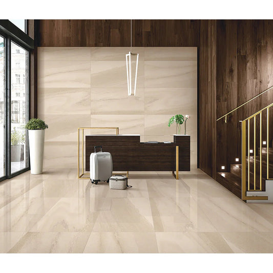 Dazzle Urbano | 60x120 Crema Sugar Shimmer