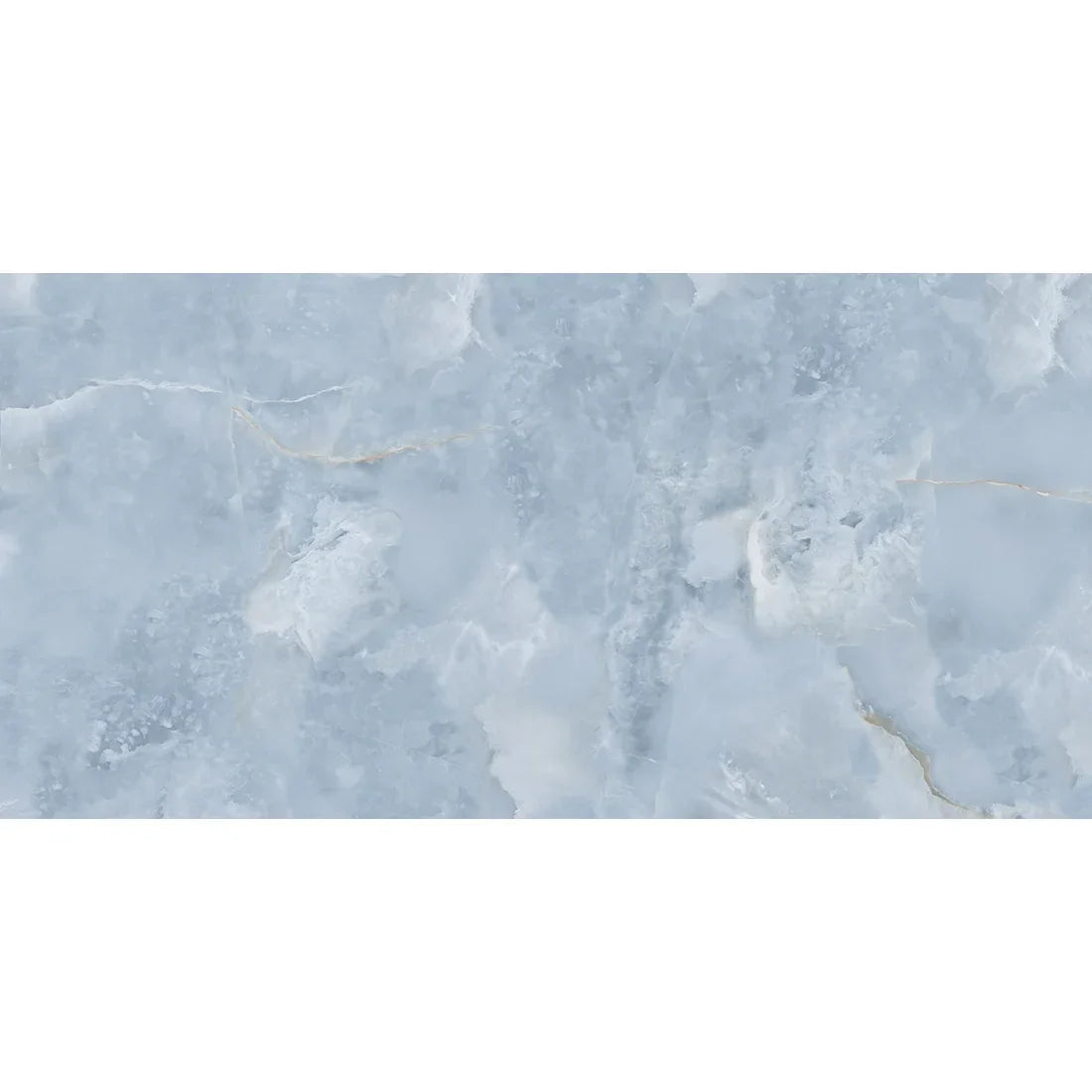 Onyx Soft Aqua | 60x120 Luminous Caribbean Polished
