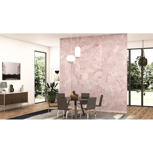 Onyx Soft Pink | 60x120 Radiant Rose Quartz Polished