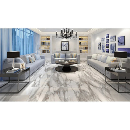 Oro Calcutta | 60x120 Majestic Gold-Veined Polished