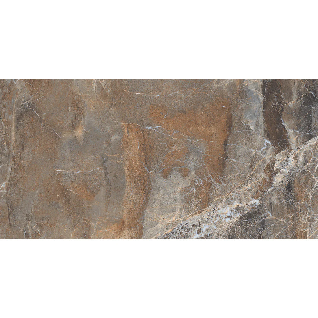 Quantum Brown | 60x120 Artisan Carved Earth Matte