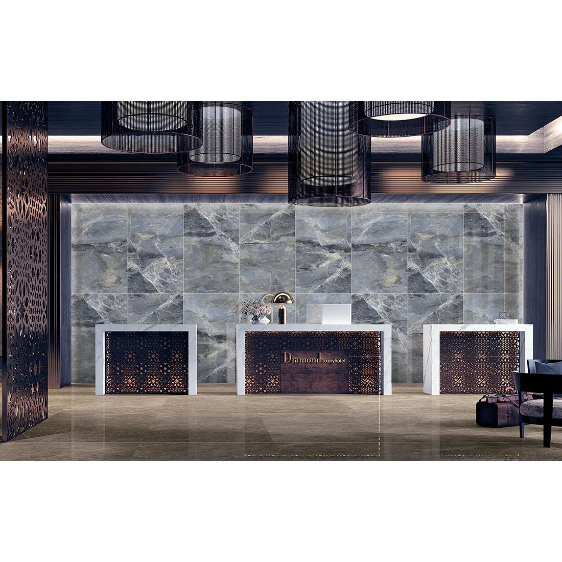 Quantum Gris | 60x120 Precision Carved Matte